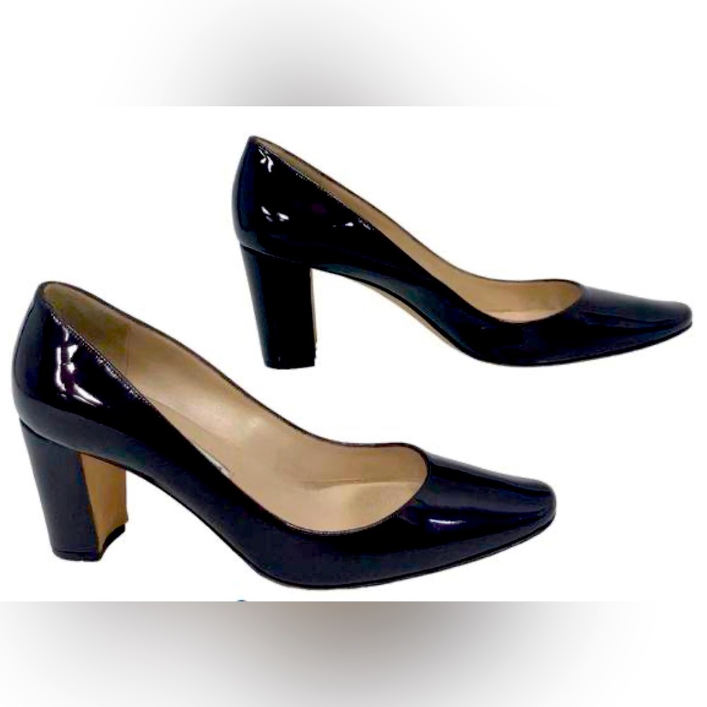 Dark Purple Manolo Blahnik 37.5 heels pumps